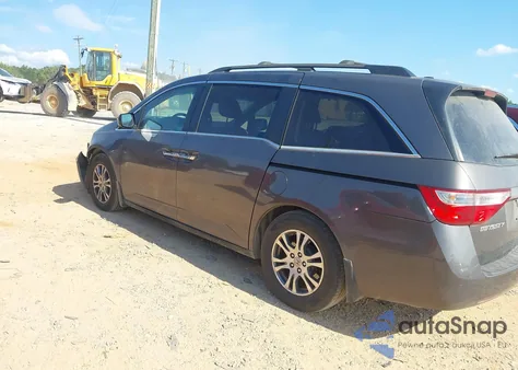 2012 Honda Odyssey Ex-L z USA, uszkodzony, nr VIN 5FNRL5H66CB034776